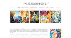 Desktop Screenshot of paintingsfromwithin.com